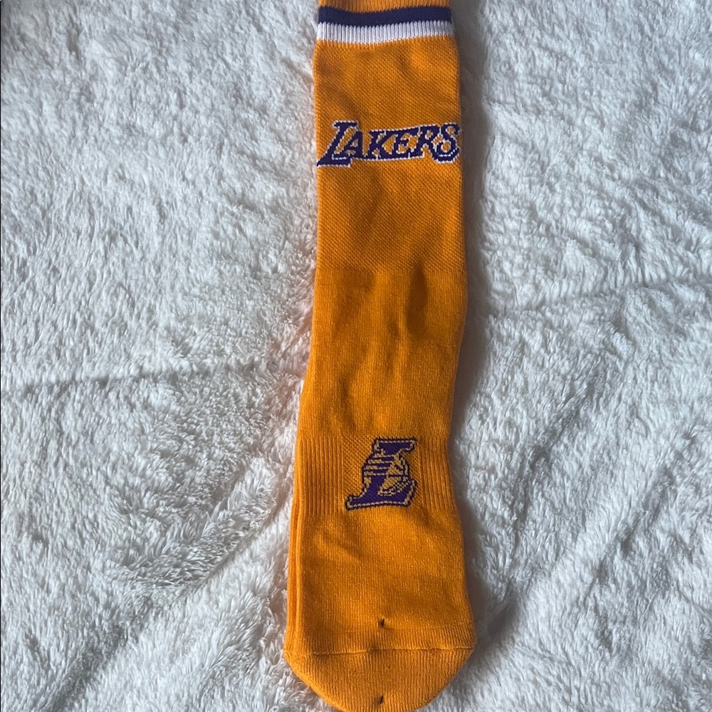 New without tags, lakers socks,